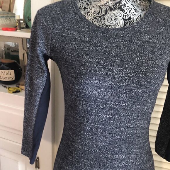 NWOT in Bag Marine Layer Illusion Dress in Deep Blue Sea Made in Ca USA 🇺🇸 XS - Picture 4 of 11